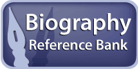 logo biography reference bank