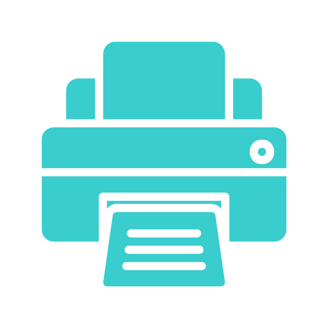 printer button
